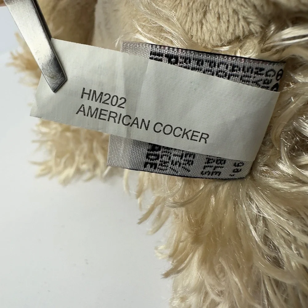 Ganz Webkinz Cocker Spaniel Plush Tan Dog Stuffed Animal HM202 NO CODE